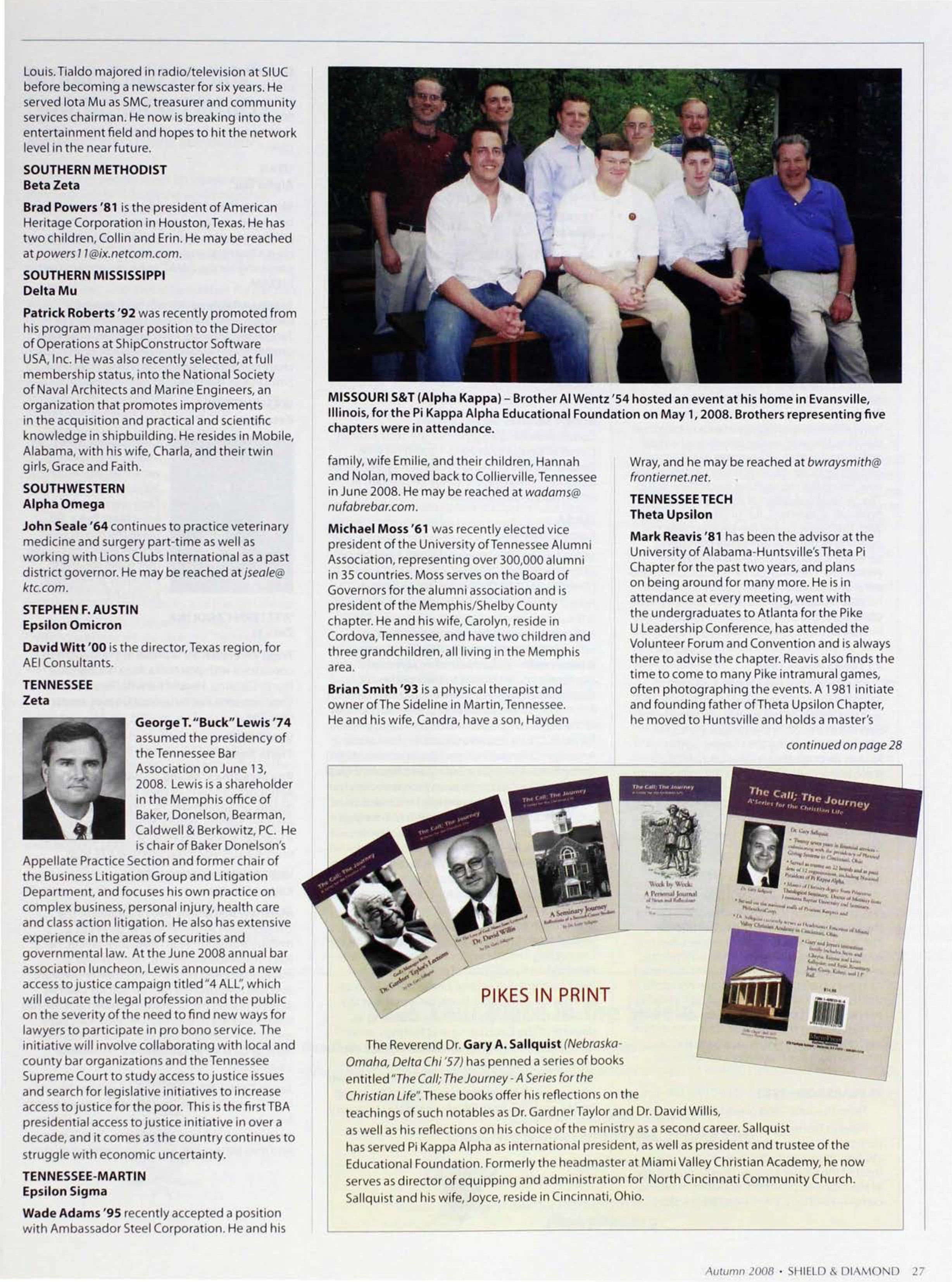 Pikes In Print, Autumn 2008